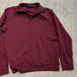 Ralph Lauren Maroon Knit Top